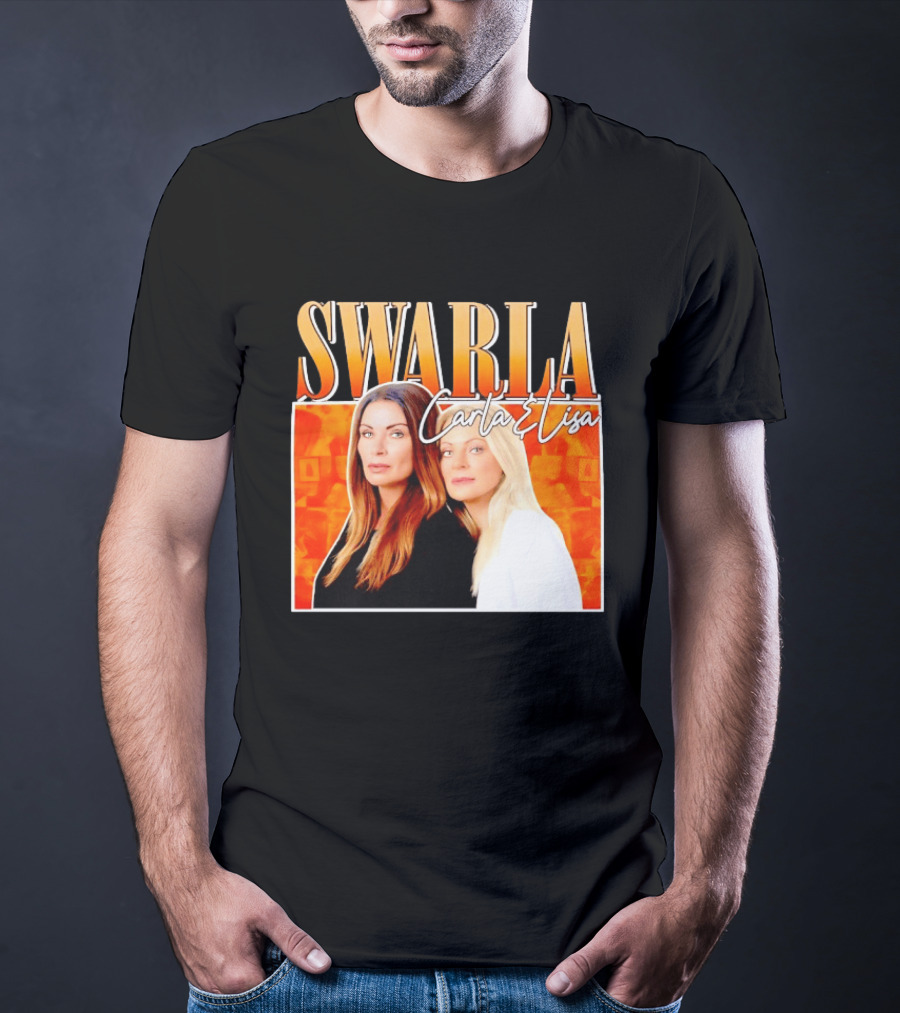 Swarla Carla And Lisa Iconic Orange T-Shirt