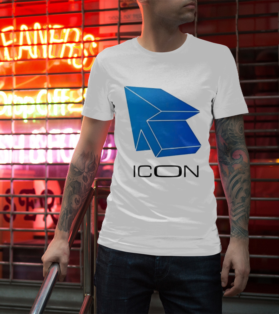 ICON Blue 3D Arrow T-Shirt