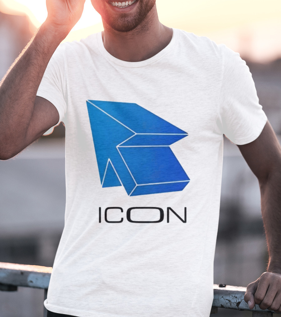 ICON Blue 3D Arrow T-Shirt