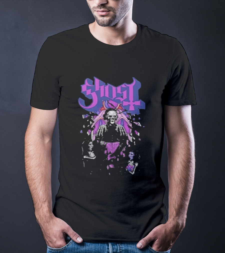 Ghost Reassembled Faith Tour Symbolic Skeleton T-Shirt