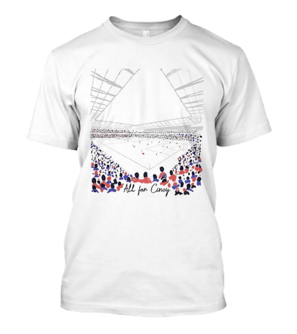 FCC All For Cincy Stadium Fan Celebration View T-Shirt
