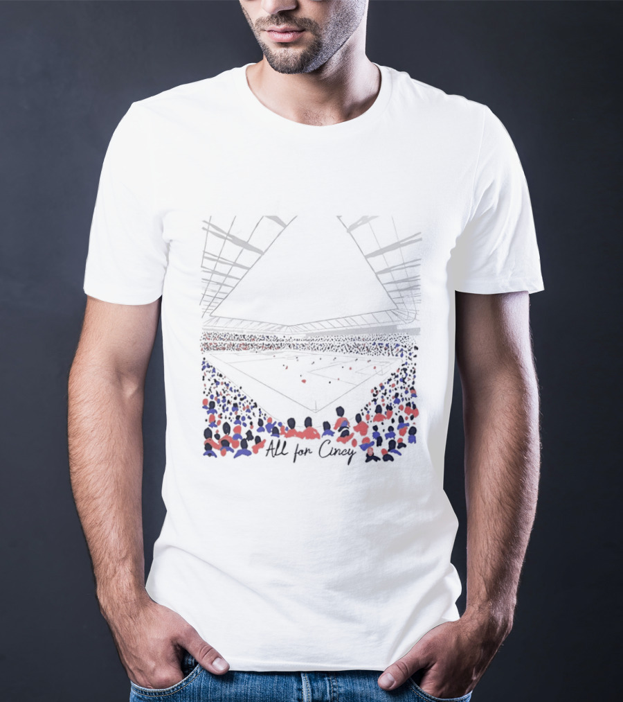 FCC All For Cincy Stadium Fan Celebration View T-Shirt