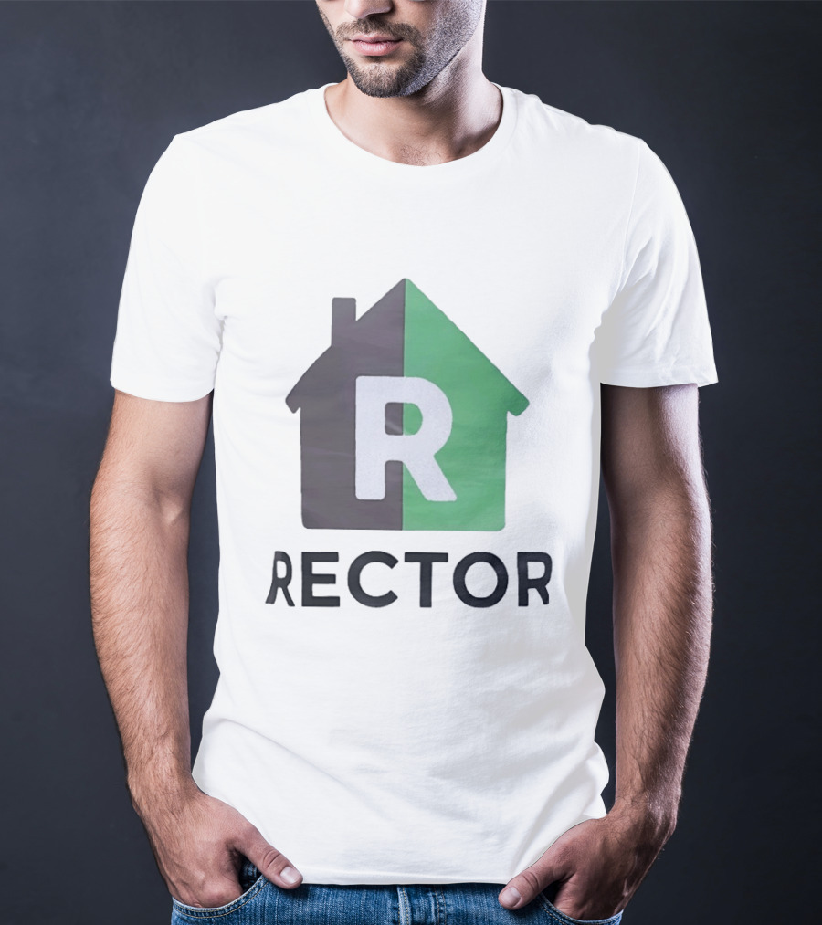 Rector R House Symbol Green And Grey T-Shirt