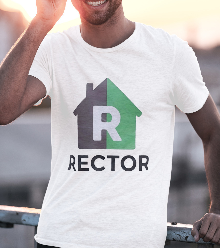 Rector R House Symbol Green And Grey T-Shirt