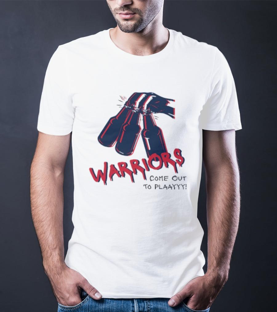 Warriors Come Out To Play Bottles T-Shirt