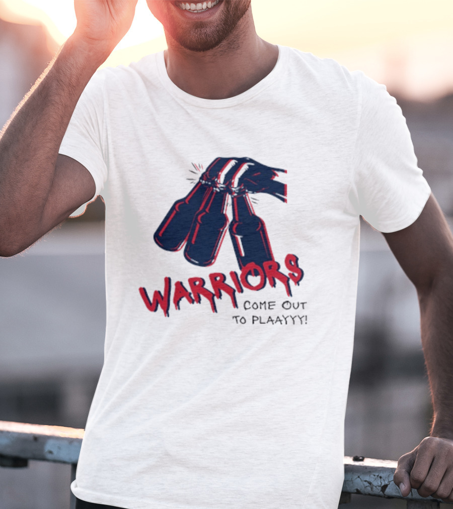 Warriors Come Out To Play Bottles T-Shirt