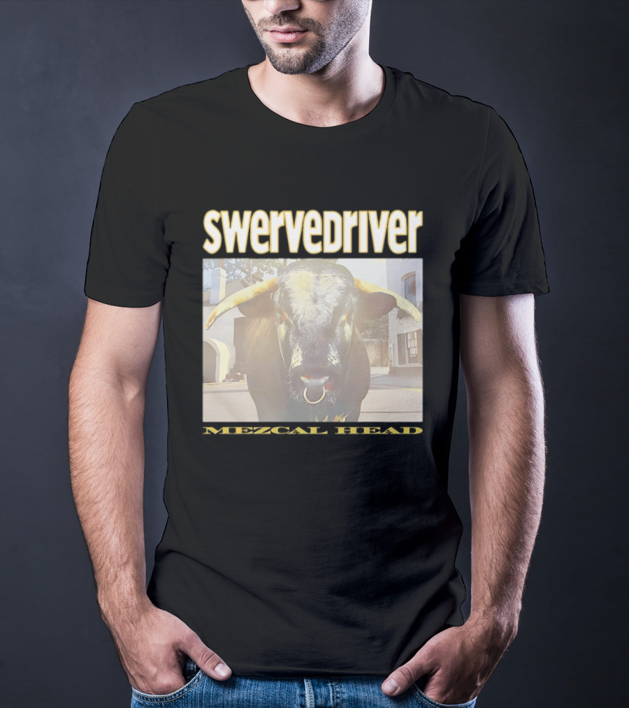 Swervedriver Bison Mezcal Head T-Shirt