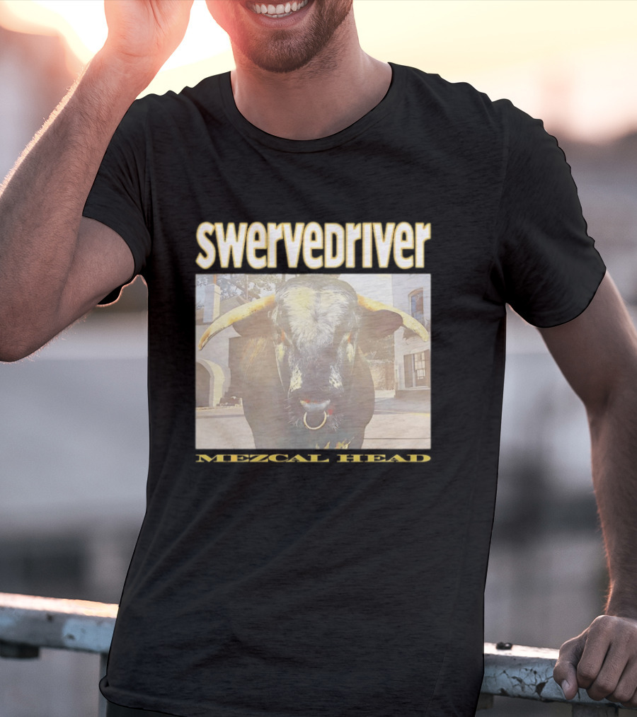 Swervedriver Bison Mezcal Head T-Shirt