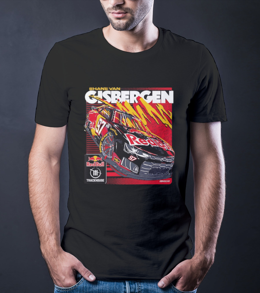 Shane Van Gisbergen No 97 Red Bull Chevrolet Camaro ZL1 Trackhouse NASCAR T-Shirt