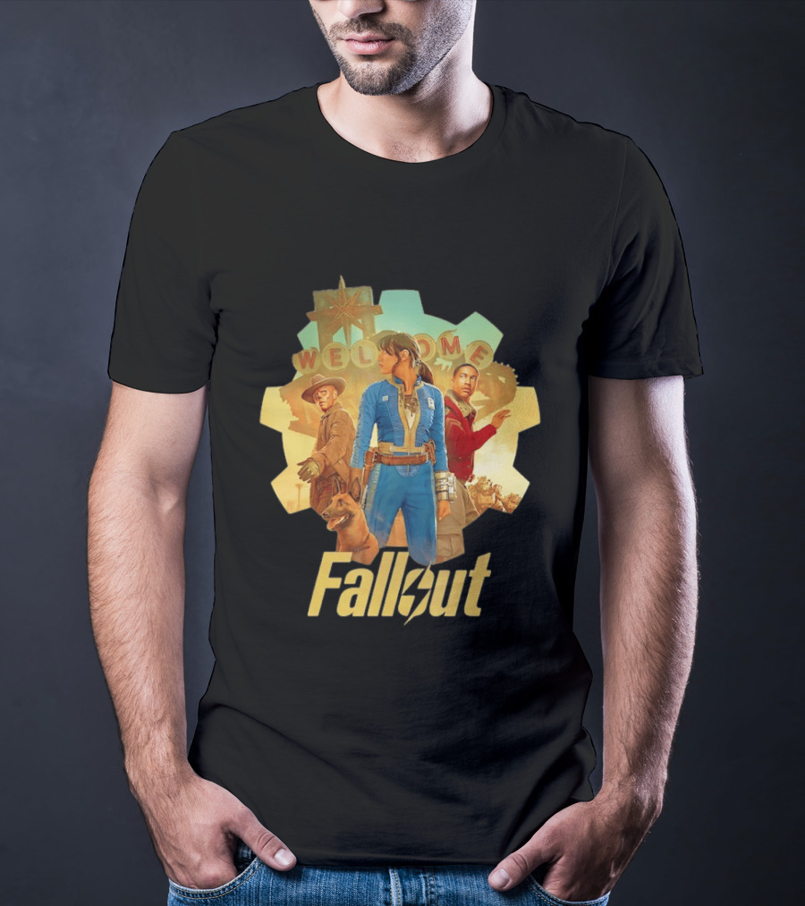 Fallout New Vegas Vault Dweller Welcome To New Vegas T-Shirt