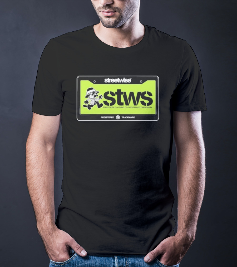 Streetwise Clothing Co STWS Registered Trademark Cat T-Shirt