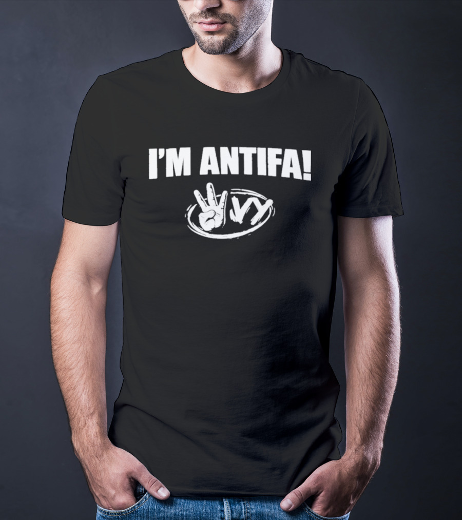 I'M ANTIFA Hand Sign T-Shirt