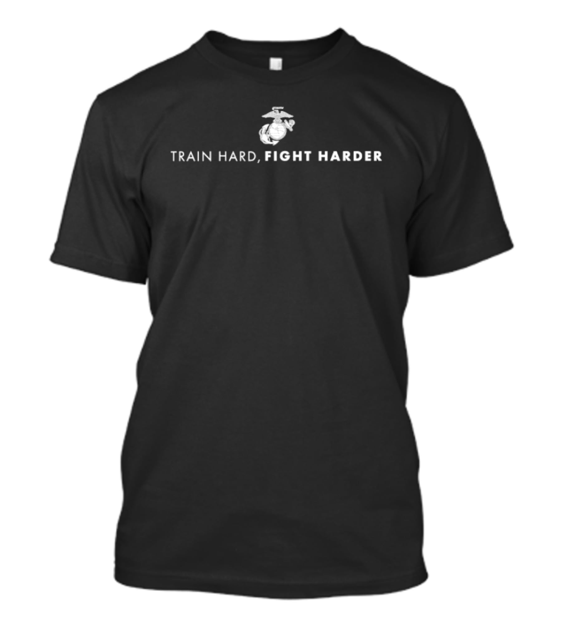 Train Hard Fight Harder United States Marine Corps T-Shirt