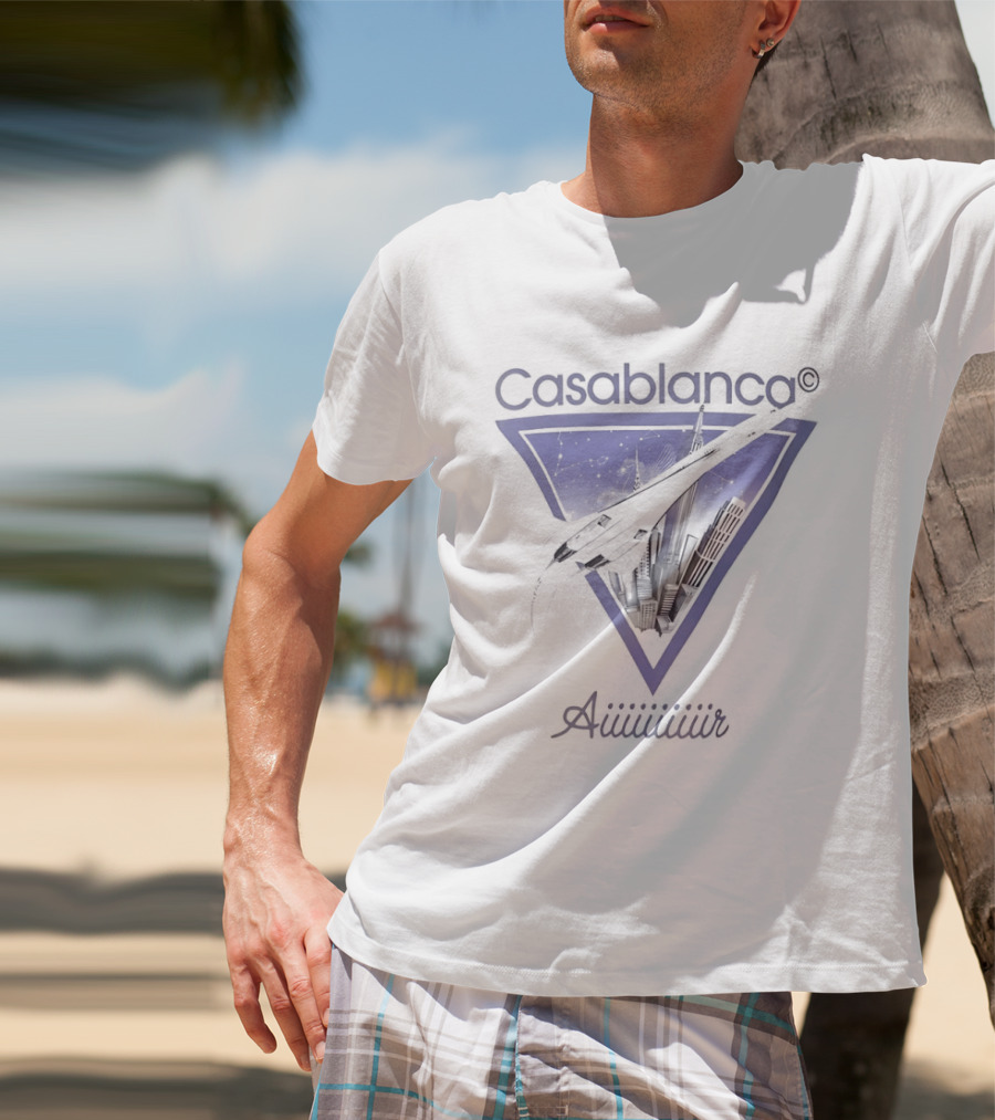 Casablanca Aiiiiir Concorde Triangular T-Shirt