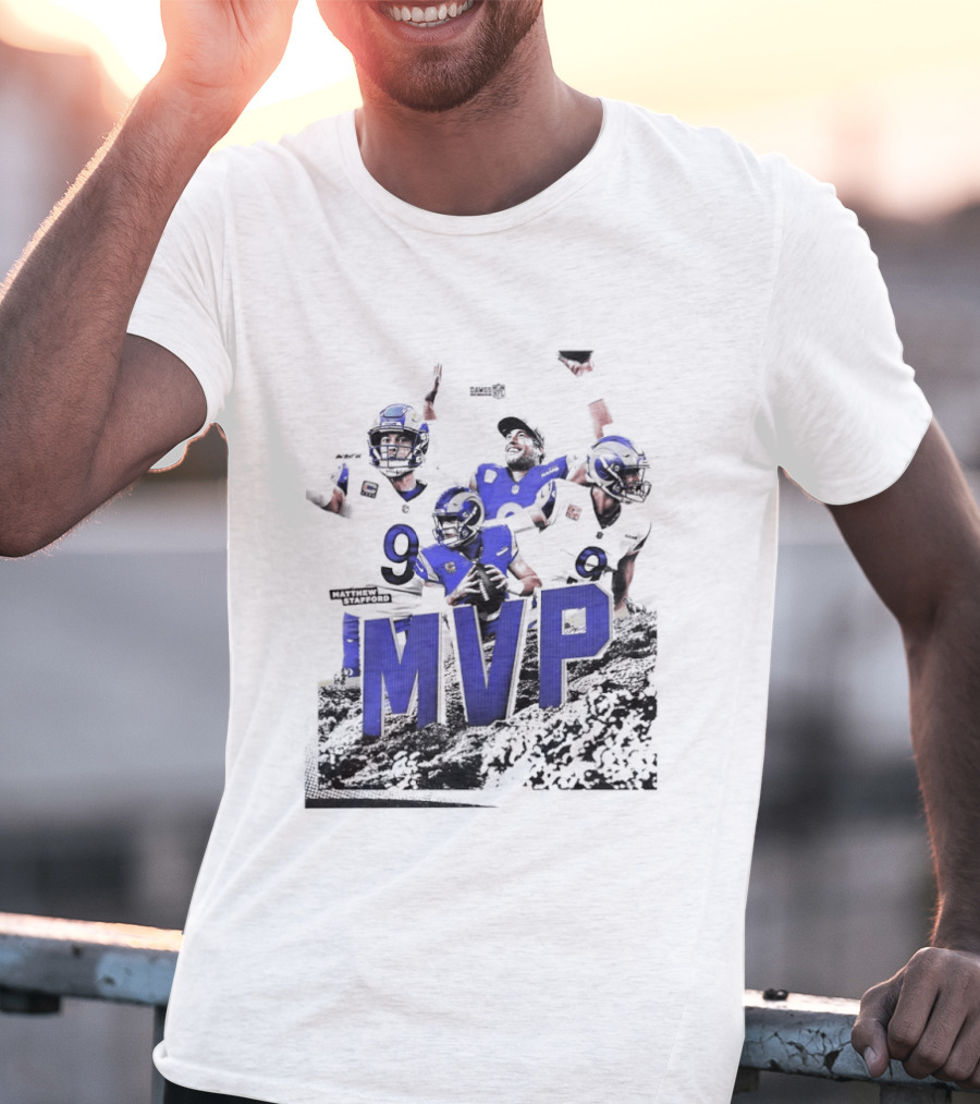 Los Angeles Rams Matthew Stafford Football MVP T-Shirt