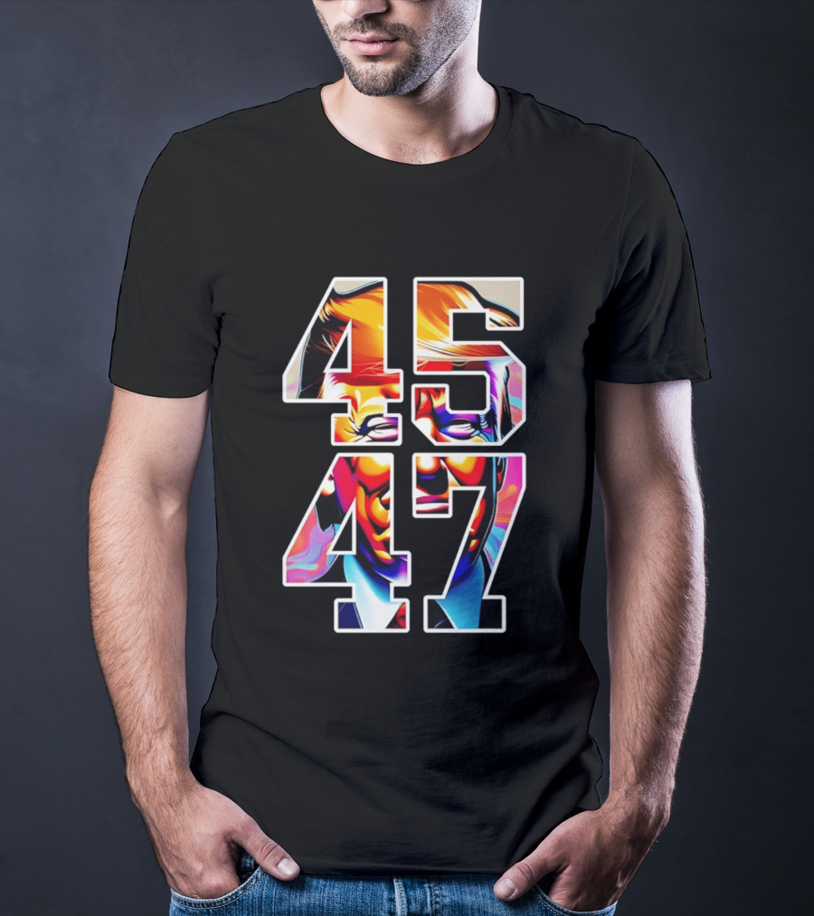 45 47 Trump Presidents And America T-Shirt