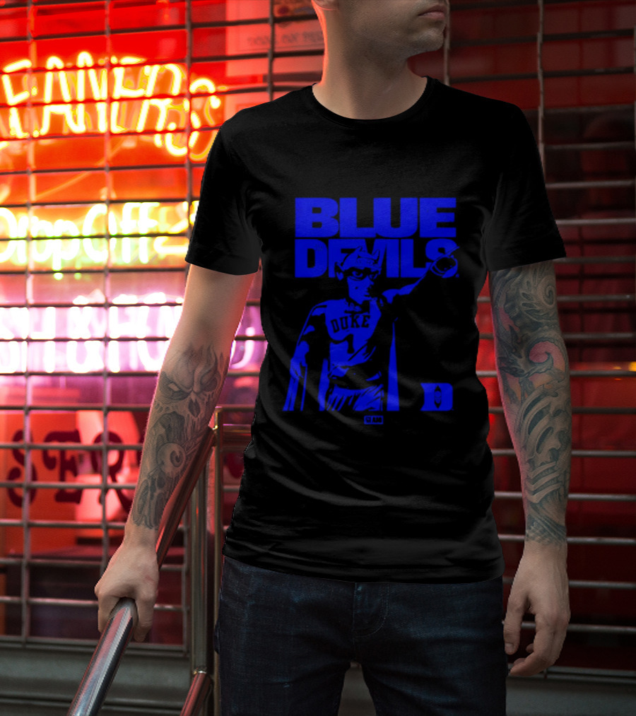 Duke Blue Devils Mode Blue Devils D T-Shirt