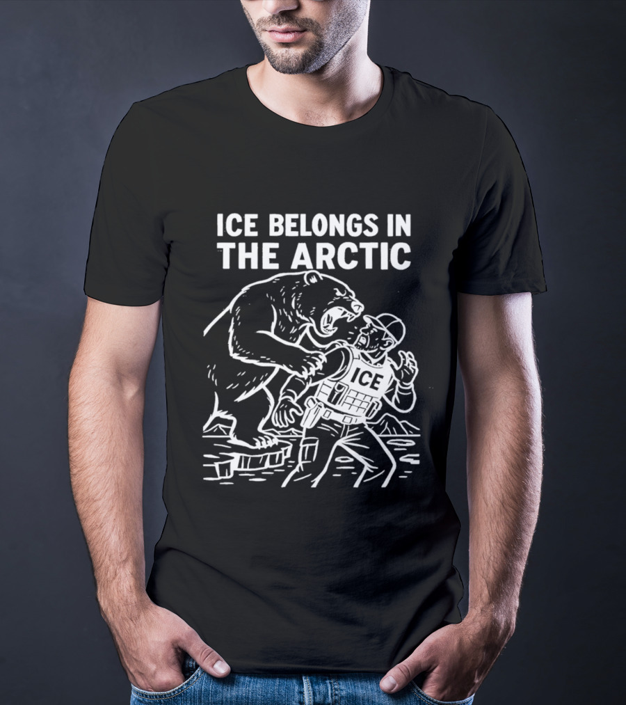 Ice Belongs In The Arctic Bear Confronts ICEбаdy T-Shirt