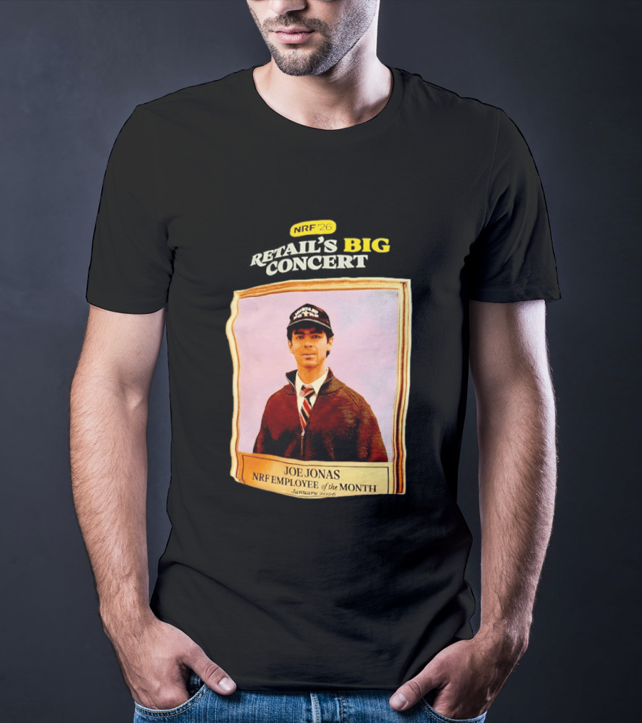 Joe Jonas NRF Employee Of The Month January 2006 Retail's Big Concert T-Shirt