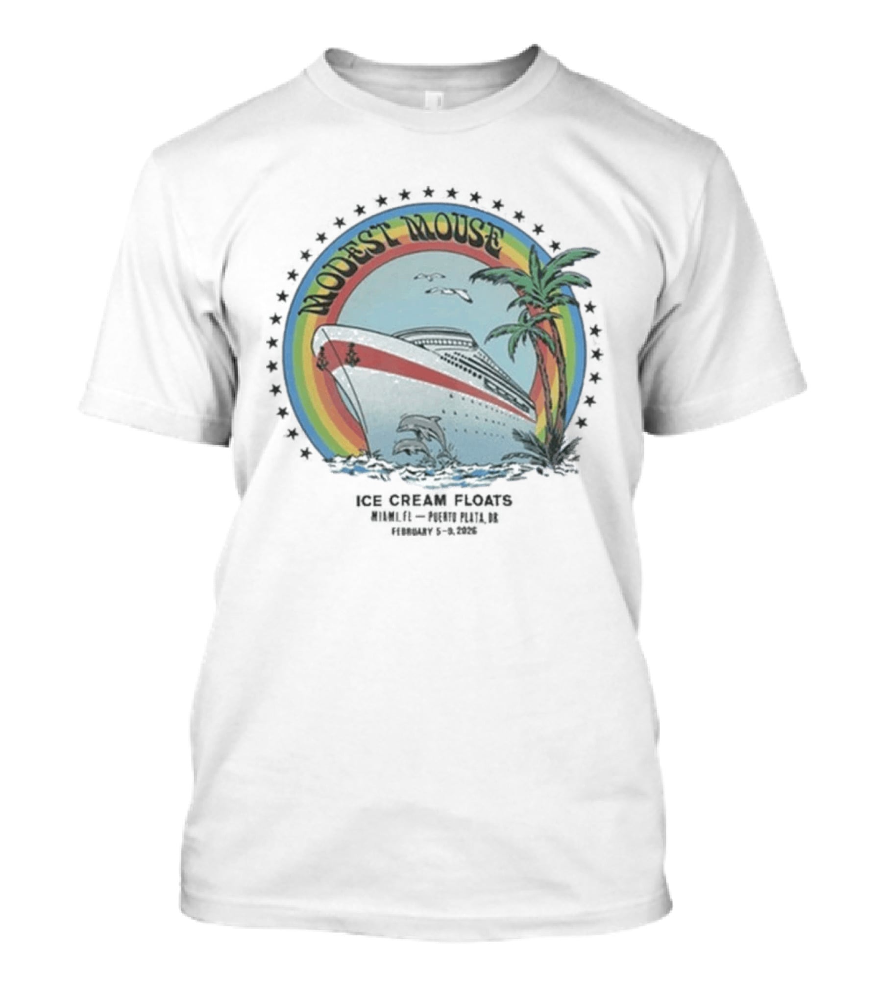 Modest Mouse Norwegian Pearl Cruise February 5 9 2026 T-Shirt