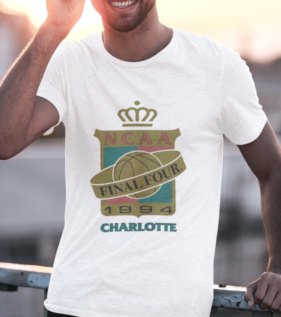 NCAA Final Four 1994 Charlotte Basketball Event T-Shirt