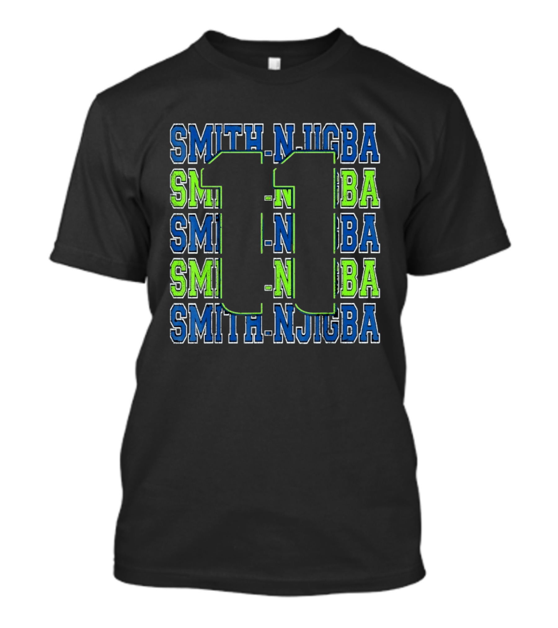 Jaxon Smith Njigba 11 Smith Njigba Seattle Seahawks T-Shirt