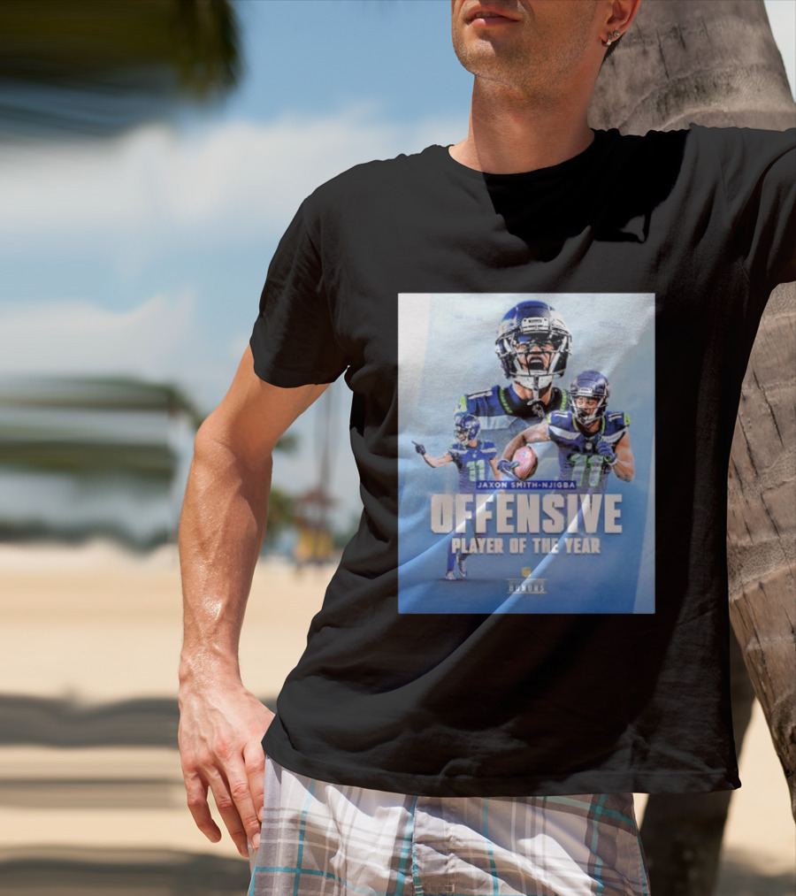 Jaxon Smith Njigba Offensive Player Of The Year Seattle Seahawks Honors T-Shirt