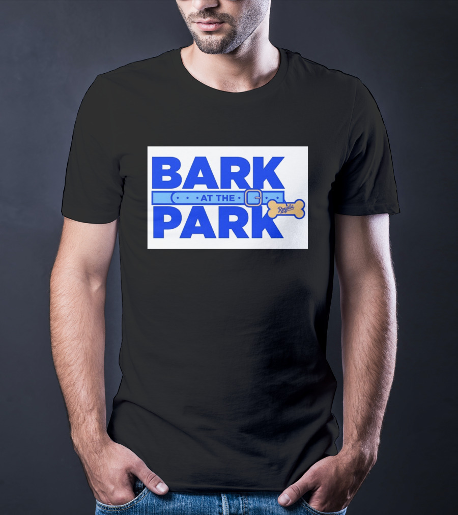 Kansas City Royals Bark At The Park Royals Bone T-Shirt
