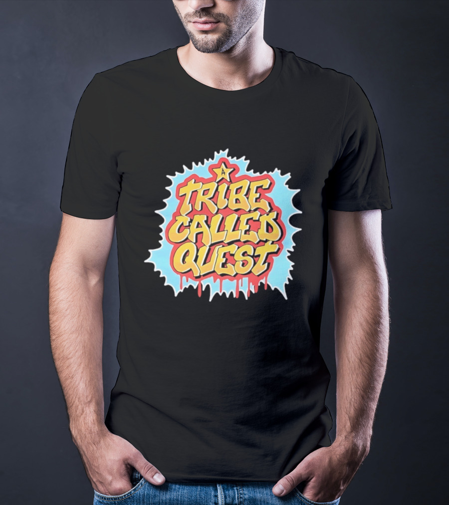 A Tribe Called Quest Vintage Style Dripping Graffiti T-Shirt