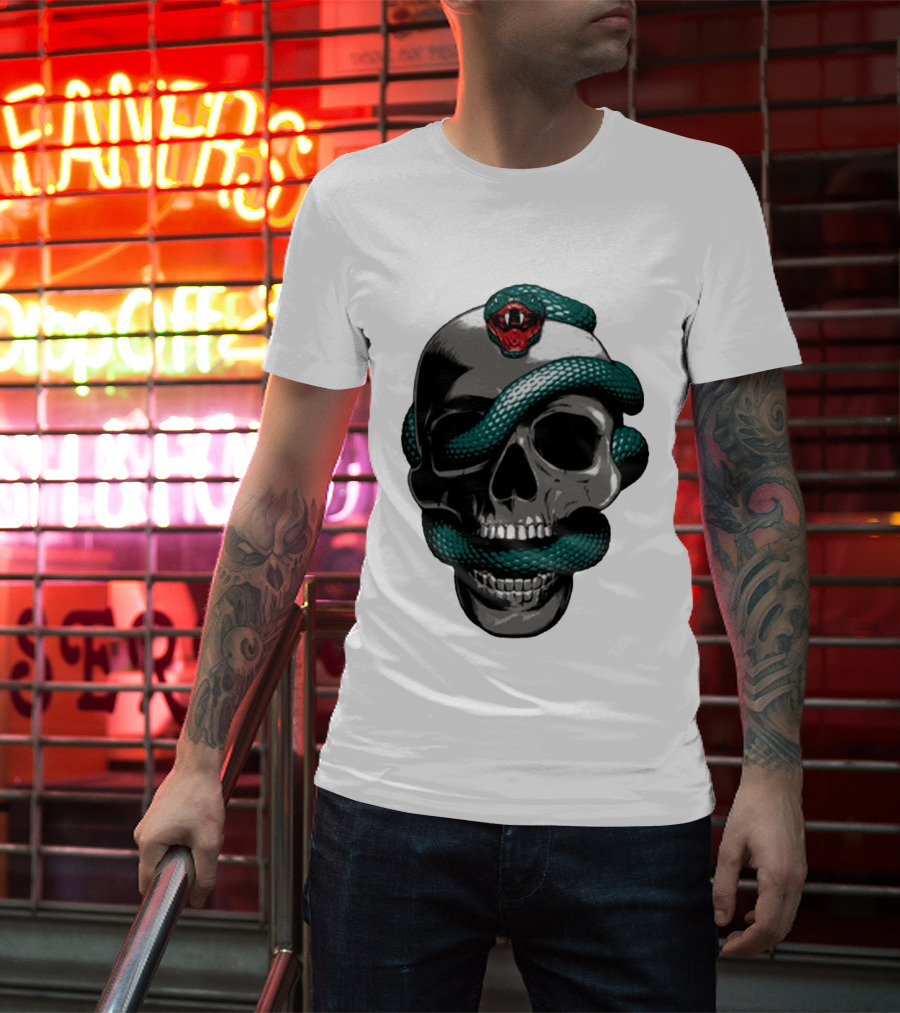 Brad Arnold Snake Skull T-Shirt