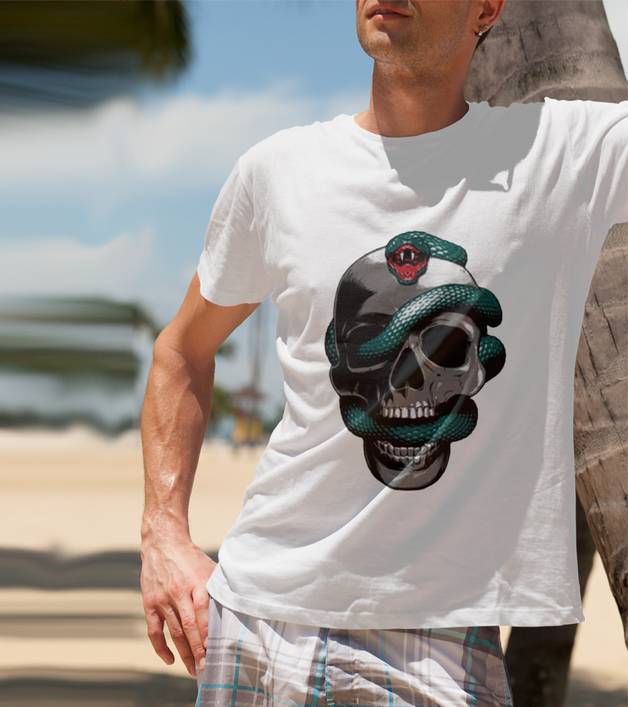 Brad Arnold Snake Skull T-Shirt