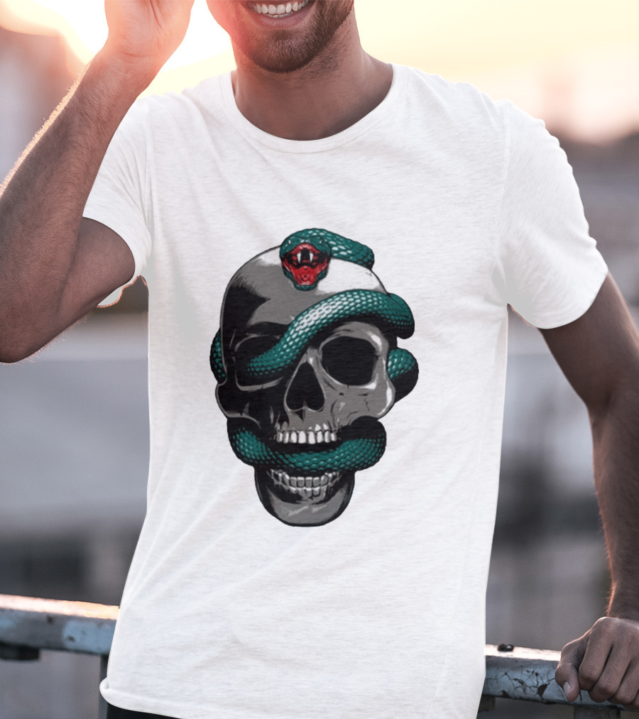 Brad Arnold Snake Skull T-Shirt