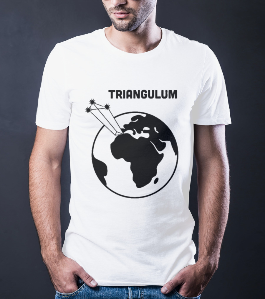 Triangulum Earth Star Constellation T-Shirt
