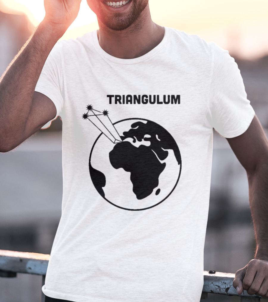 Triangulum Earth Star Constellation T-Shirt