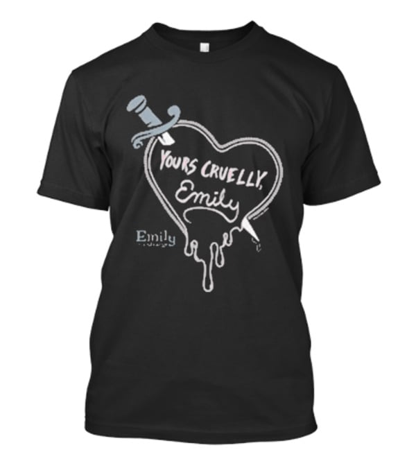 Yours Cruelly Emily Knife Heart T-Shirt