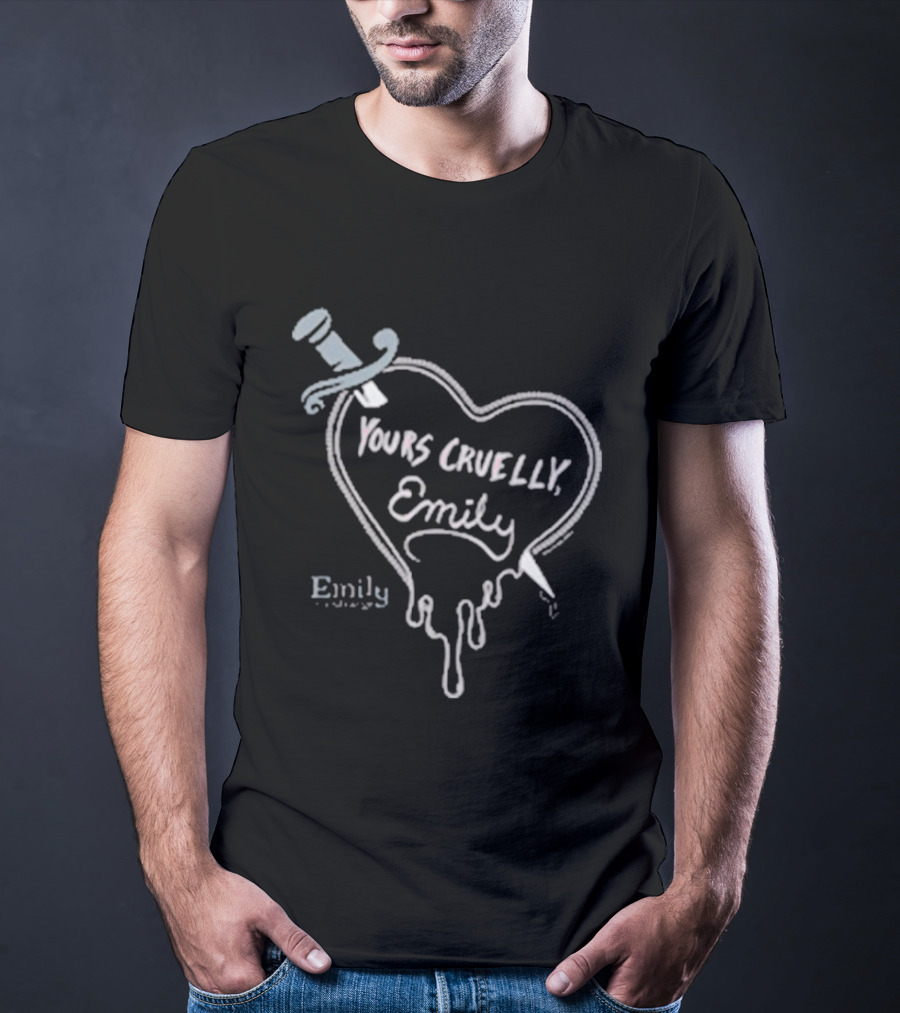 Yours Cruelly Emily Knife Heart T-Shirt