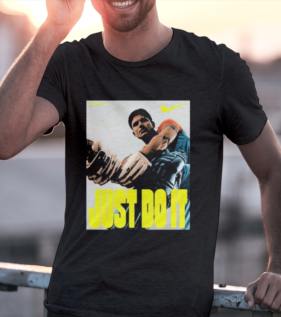 Nike Shubman Gill Just Do It Collaboration Athletic Wear T-Shirt