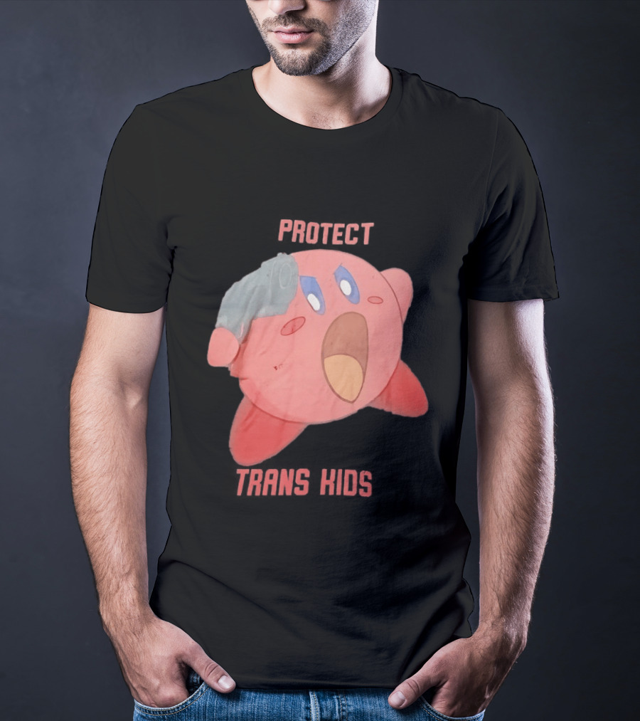 Kirby Protect Trans Kids T-Shirt