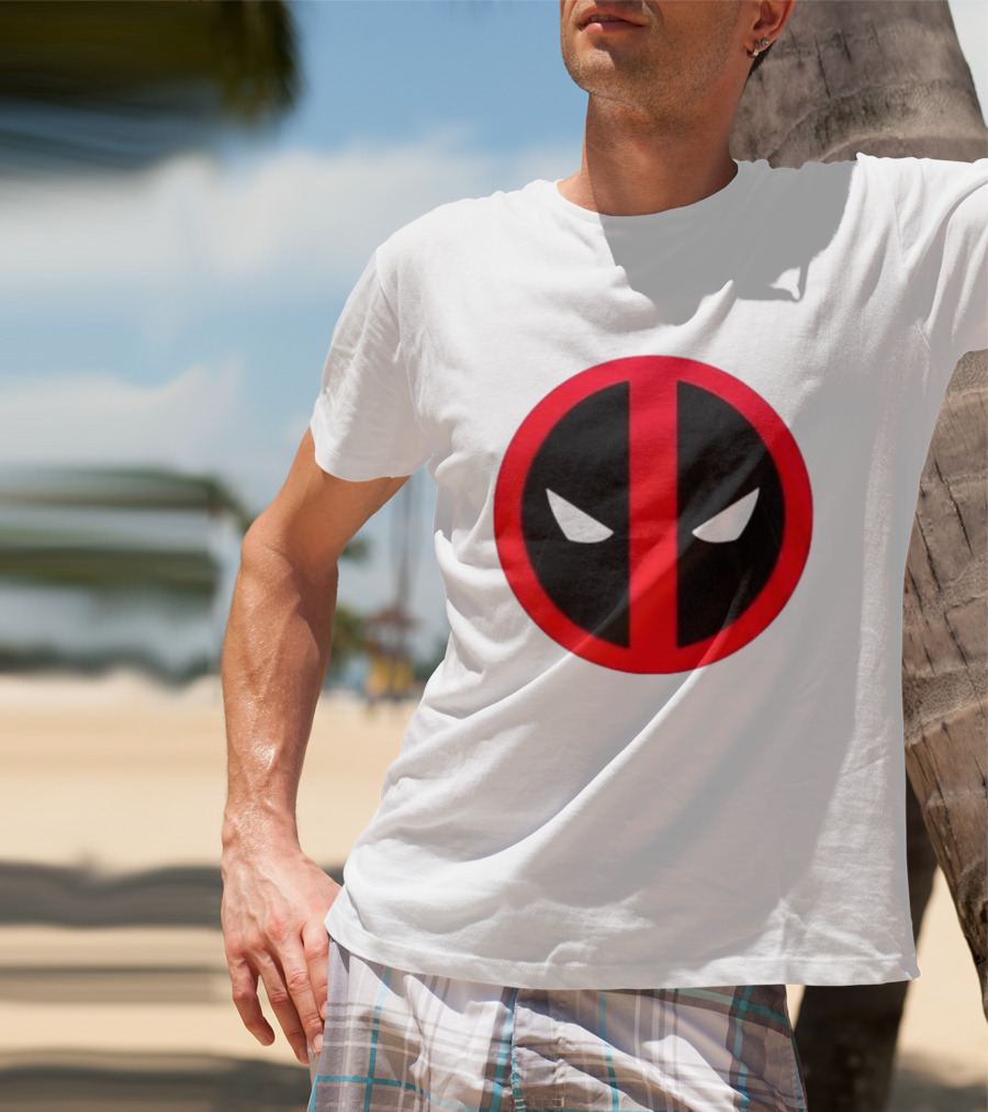 Deadpool 10th Anniversary 2016 2026 Maximum Effort Iconic Red Black White T-Shirt