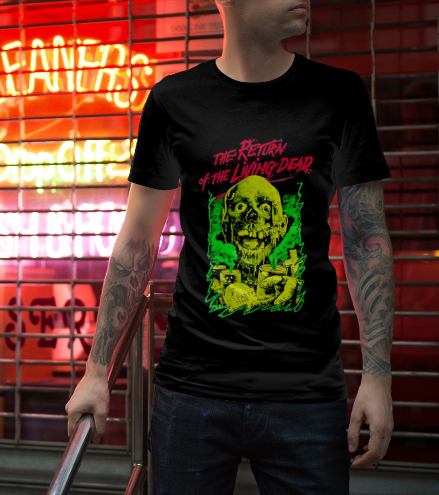 Zombie It's Party Time Return Of The Living Dead Iconic Horror T-Shirt