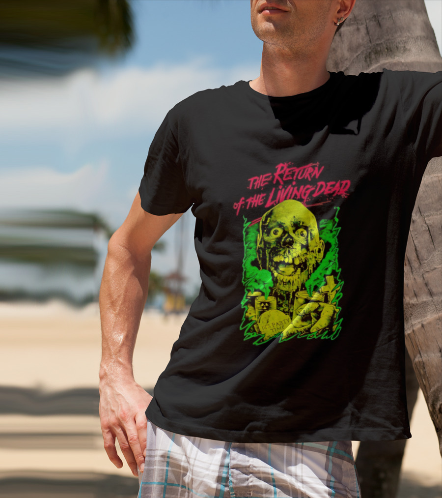 Zombie It's Party Time Return Of The Living Dead Iconic Horror T-Shirt