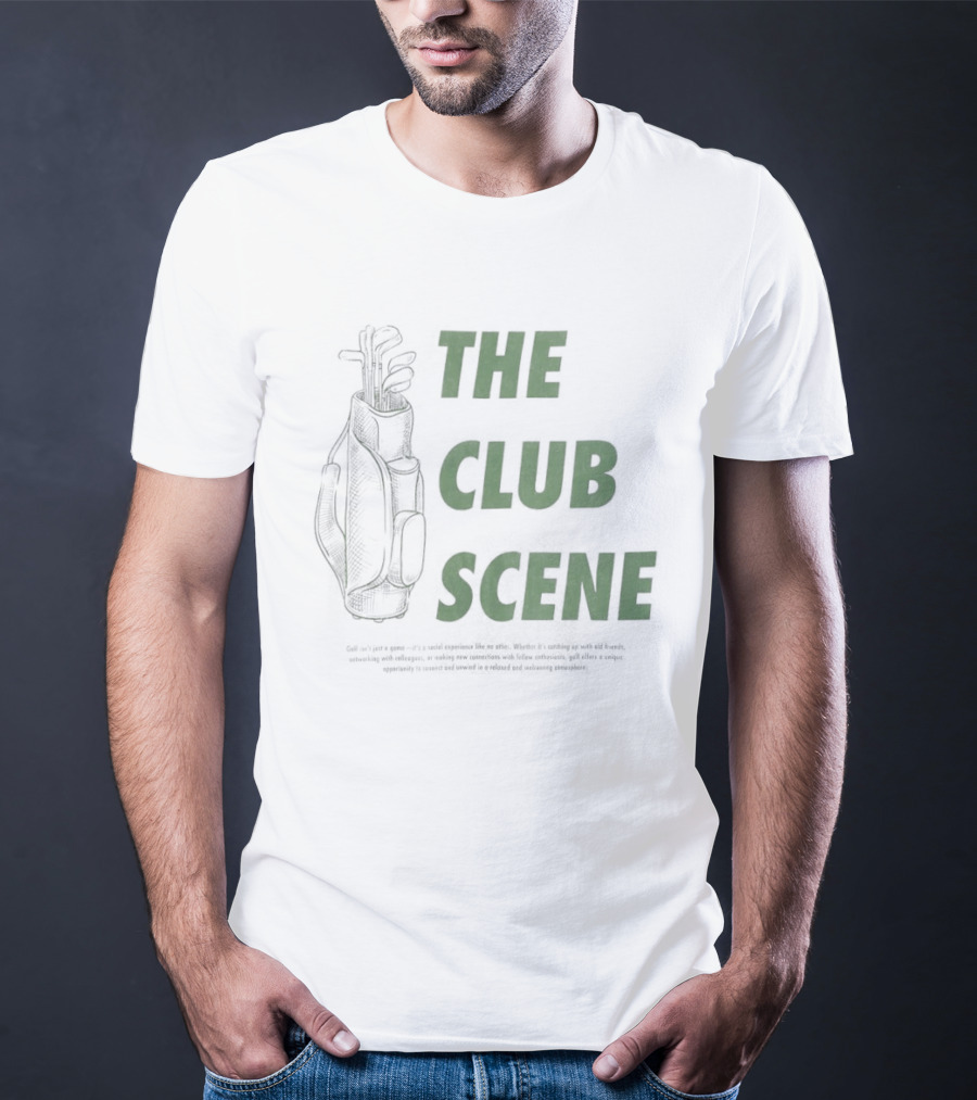 The Club Scene Sunday Parlay Golf Club T-Shirt