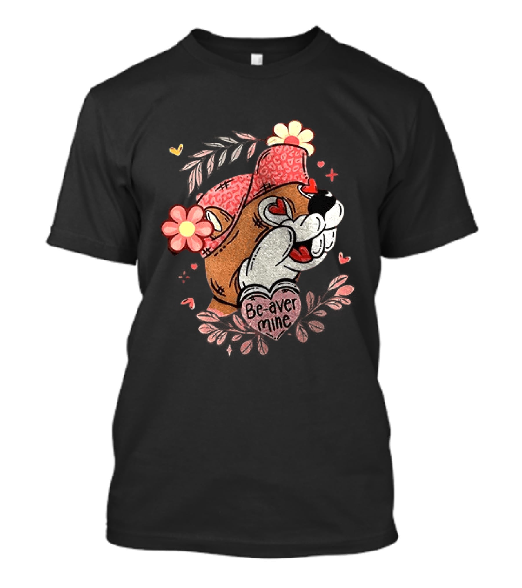 Buc Ee's Be Mine Valentine's Day Buc Ee's Love And Beaver Mine T-Shirt