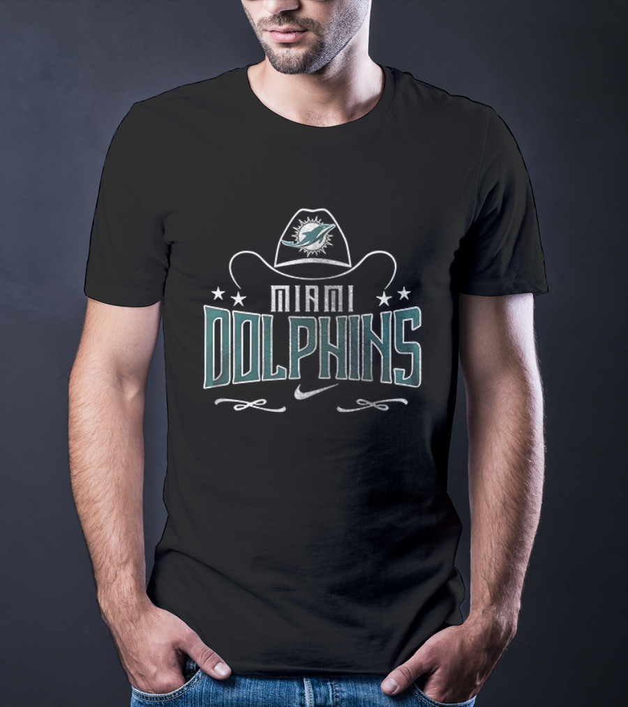 Miami Dolphins Never Underestimate Who Is A Fan Of George Strait T-Shirt