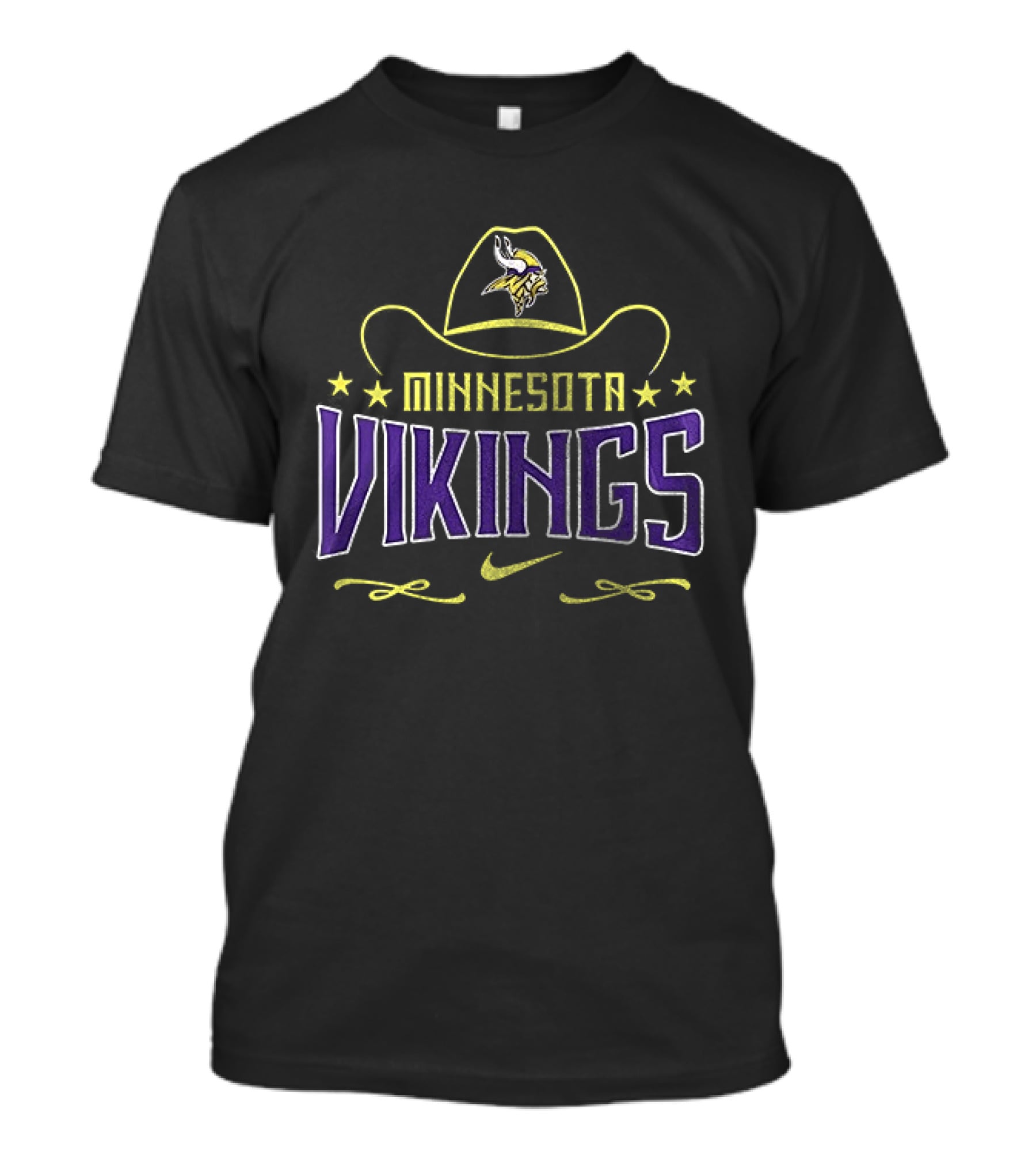 Never Underestimate Minnesota Vikings Fan With George Strait Passion T-Shirt
