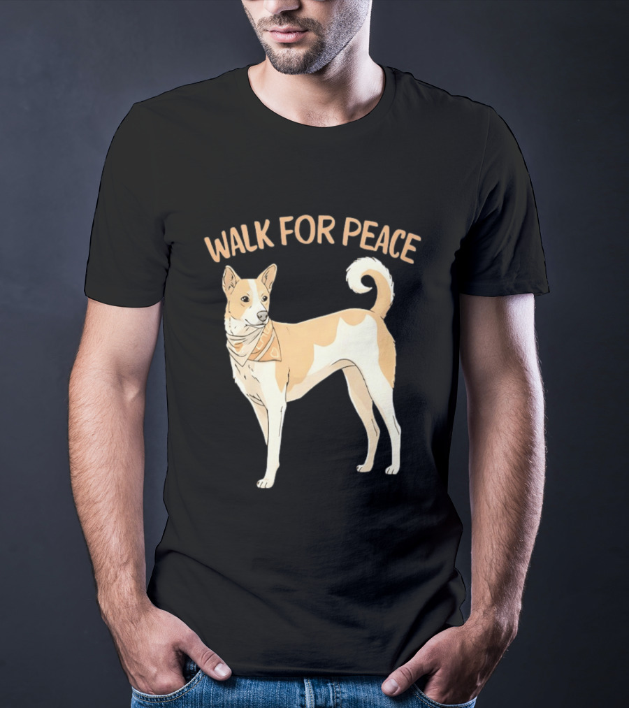 Walk For Peace Aloka Dog T-Shirt