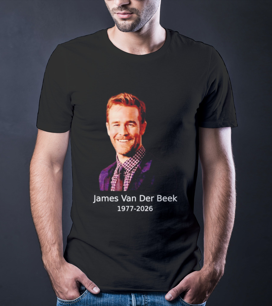 RIP James Van Der Beek James Vanderbeek T-Shirt