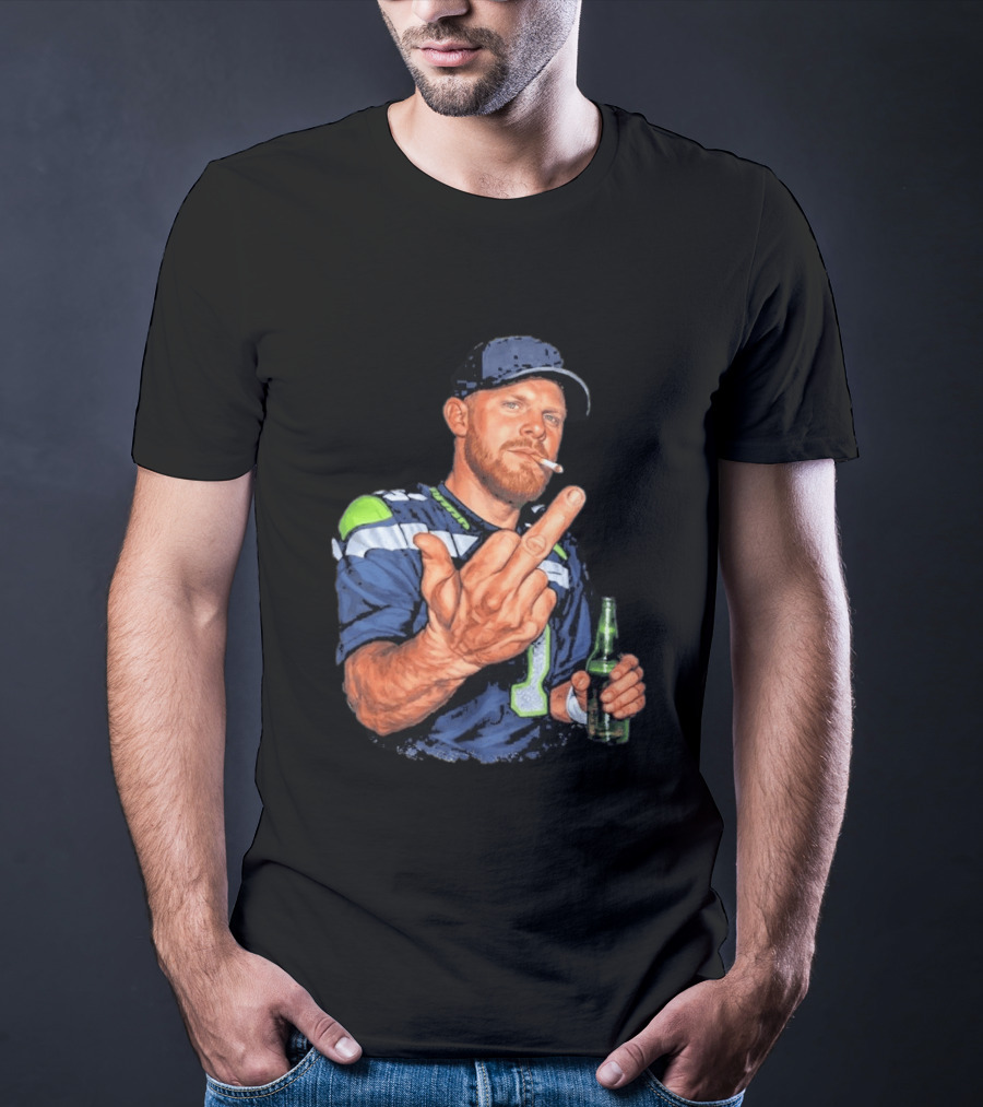 Sam Darnold Flipping Off T-Shirt