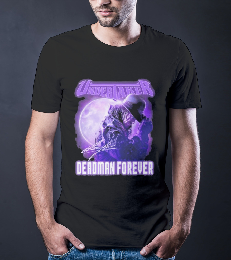 Undertaker Deadman Forever Purple Moon T-Shirt