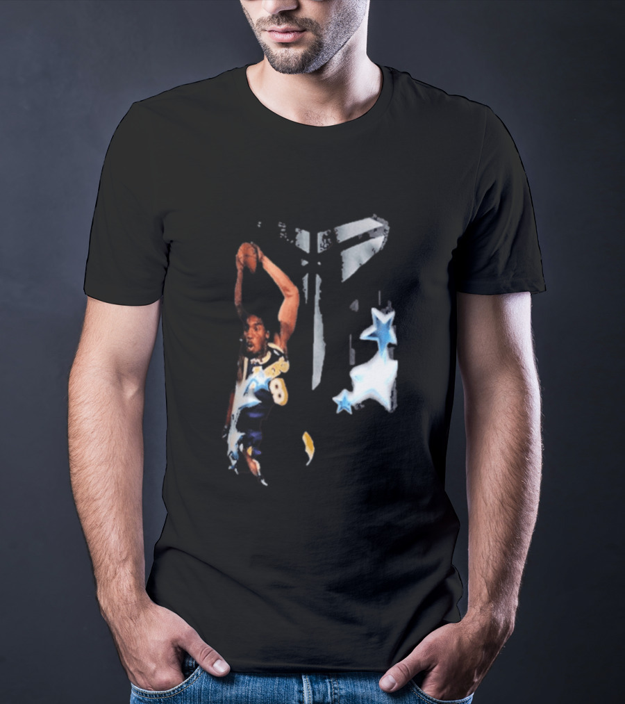 Kobe Bryant Black Mamba 8 First All Star Game Iconic Dunk Stars T-Shirt